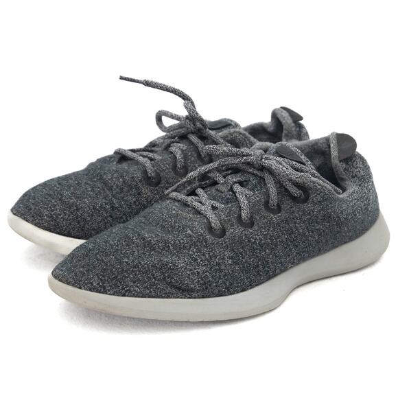 Allbirds Black Wool Runners Sneakers Size 11 - Picture 1 of 11